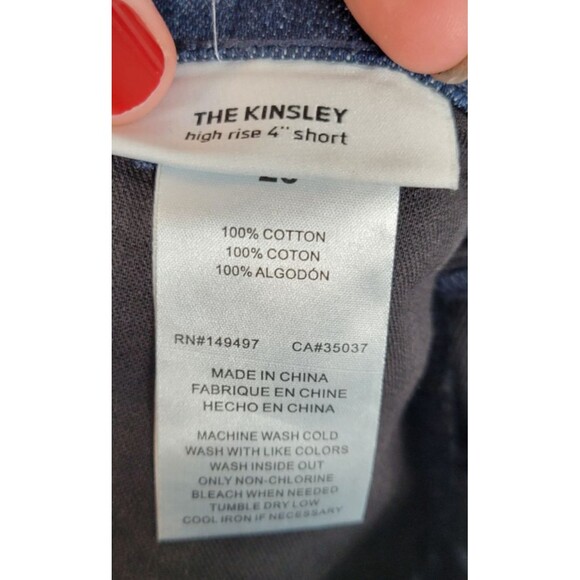 NWT Joe's Womens The Kinsley High-Rise 4" Shorts Size 25 - Picture 4 of 7